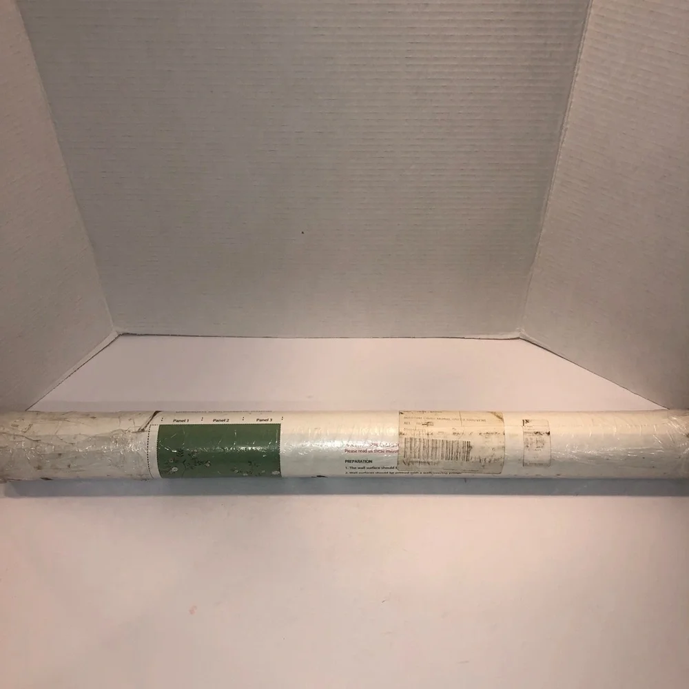 New Anthropologie Green Blossom Chinoiserie Wall Mural Wallpaper Art Judarn